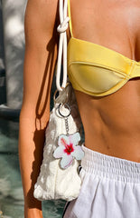 Hibiscus Key Ring
