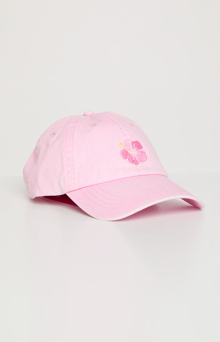 Hibiscus Pink Washed Cap (FREE over $150)