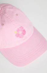 Hibiscus Pink Washed Cap (FREE over $150)