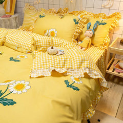 Honey Bee Aesthetic Bedding Set