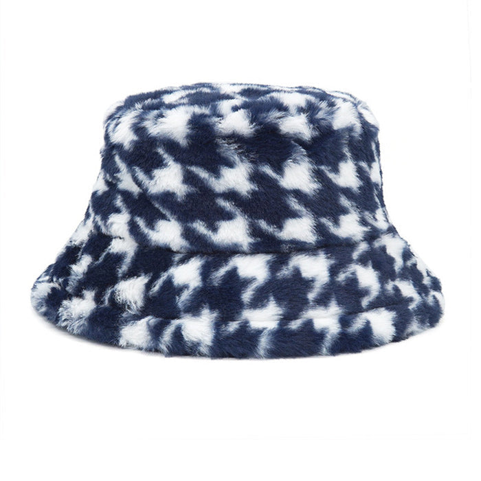 Houndstooth Bucket Hat