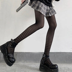 Houndstooth Tights