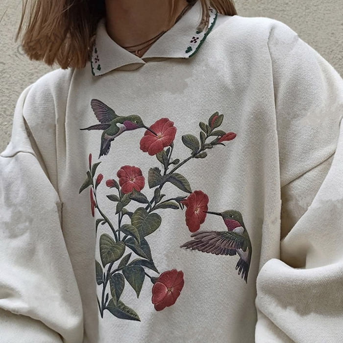 Hummingbird Vintage Sweatshirt