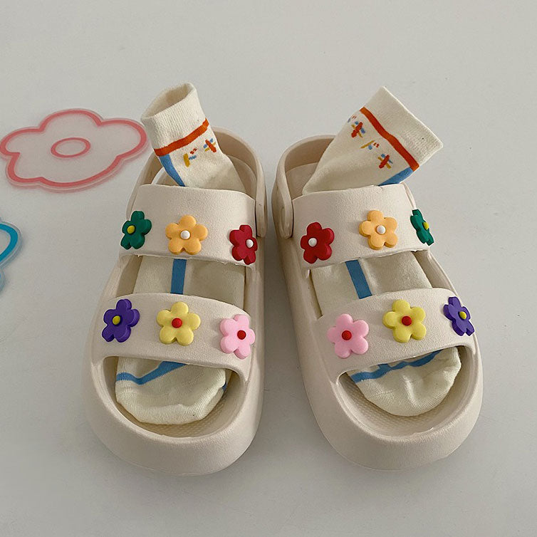 Indie Aesthetic Flower Sandals