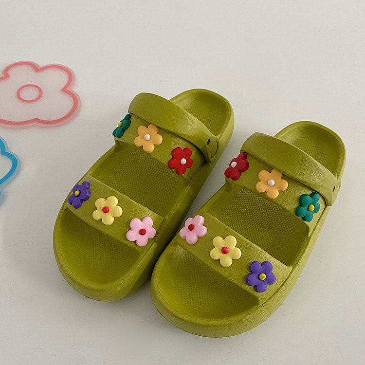 Indie Aesthetic Flower Sandals