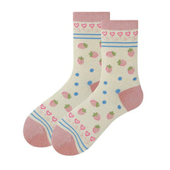 Kawaii Strawberry Socks