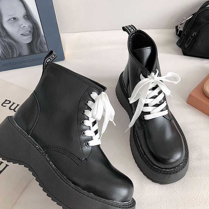 Lace Up Ankle Boots