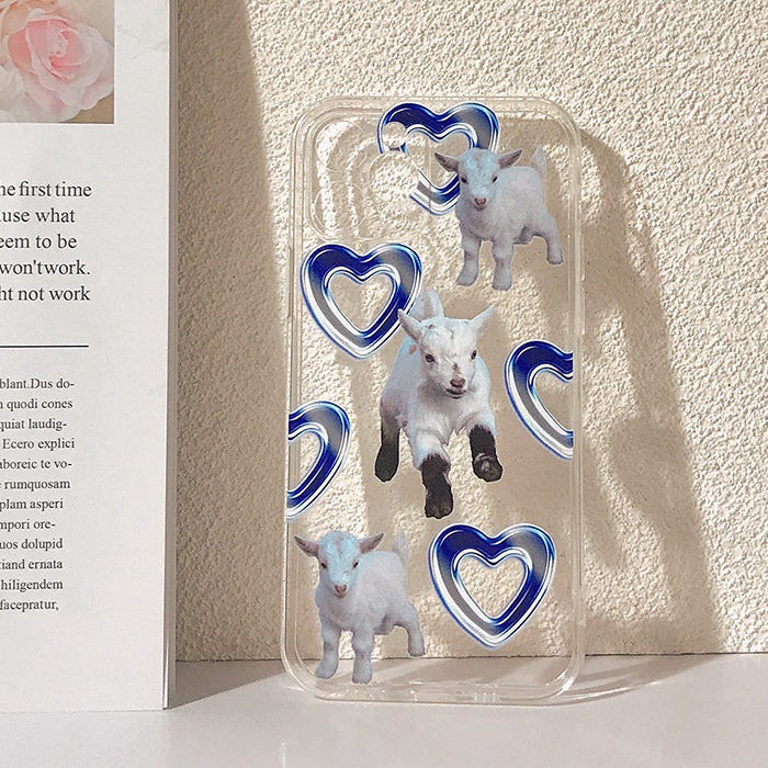 Lamb Transparent iPhone Case