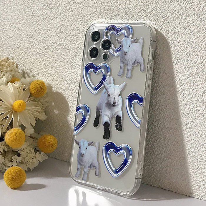 Lamb Transparent iPhone Case