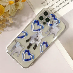 Lamb Transparent iPhone Case