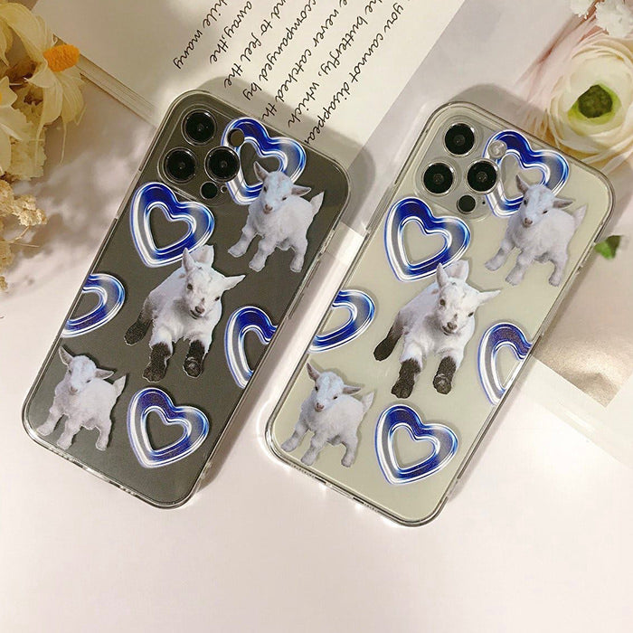 Lamb Transparent iPhone Case