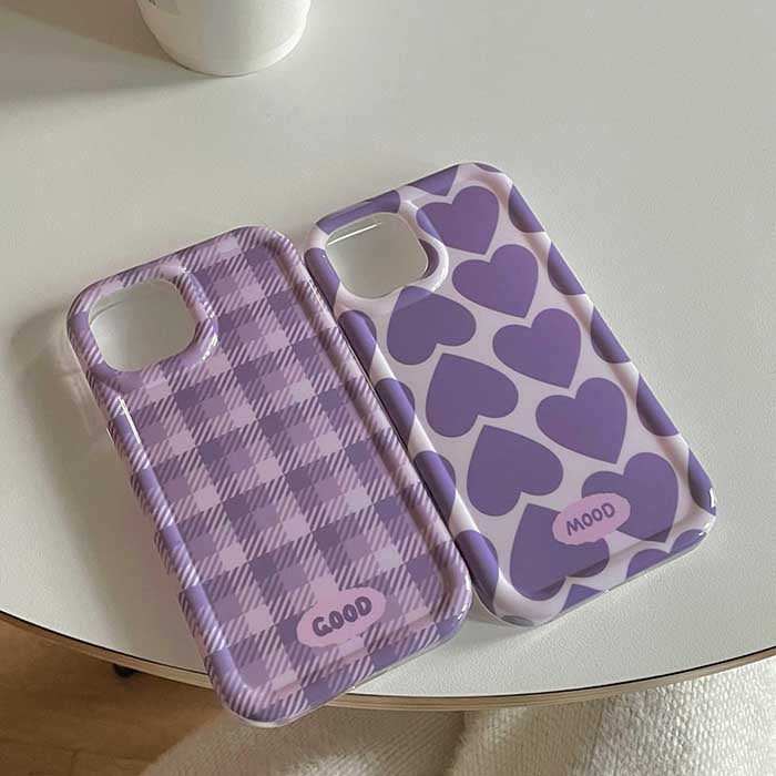 Lavender Aesthetic iPhone Case