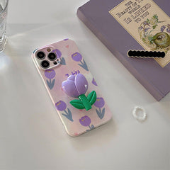 Lavender Flowers iPhone Case