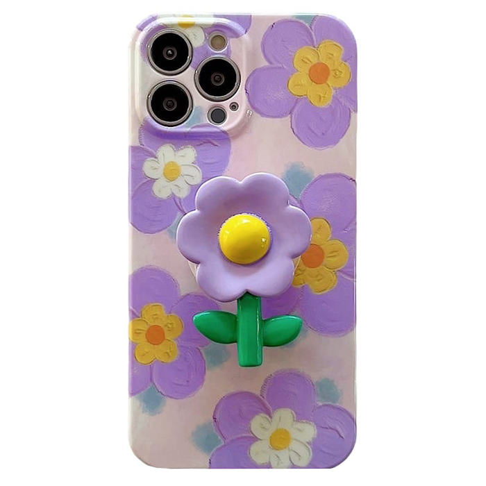 Lavender Flowers iPhone Case