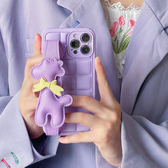 Lavender Giraffe iPhone Case