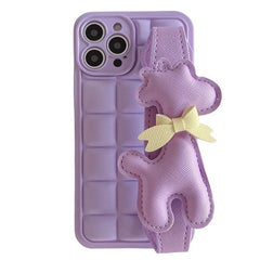 Lavender Giraffe iPhone Case