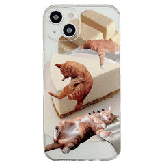 Lazy Cat iPhone Case