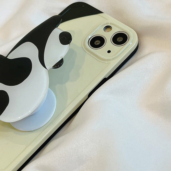 Lazy Panda iPhone Case