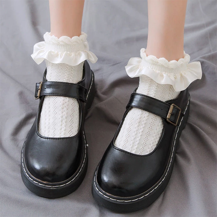 Like a Doll Ruffle Socks