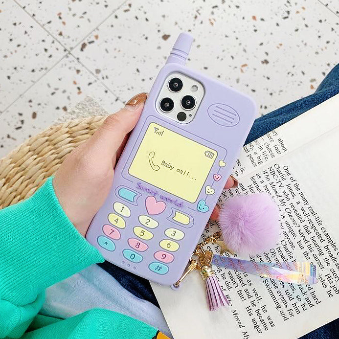 Lilac Cell Phone iPhone Case