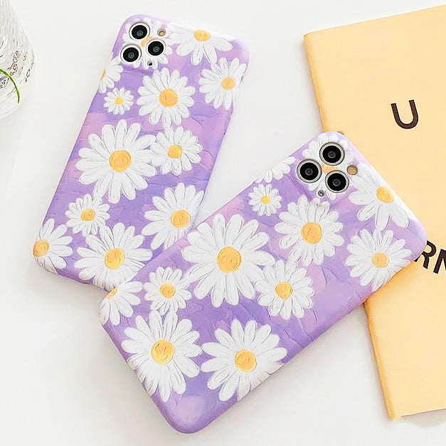 Lilac Daisy iPhone Case