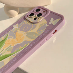 Lily Lavender iPhone Case