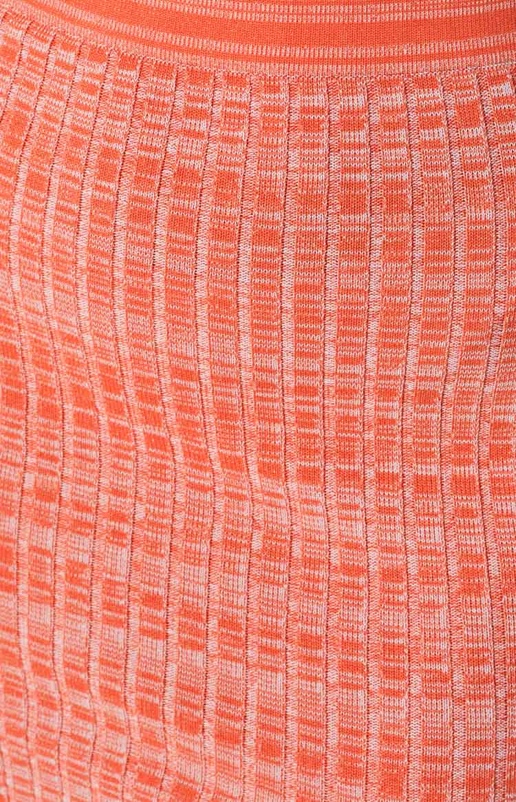 Louise Midi Skirt Orange