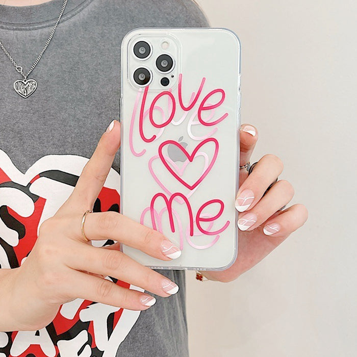 Love Me Aesthetic iPhone Case