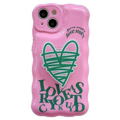 Love Story Heart iPhone Case