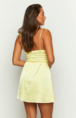 Love Yours Yellow Mini Dress