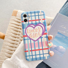 Lucky Girl iPhone Case