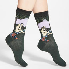 Lunche on On The Grass Manet Socks