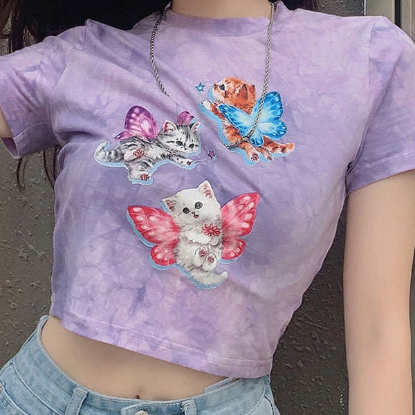 Magic Kitty Crop Top