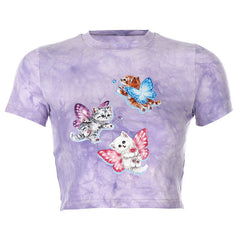 Magic Kitty Crop Top