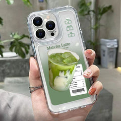 Matcha Latte iPhone Case