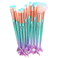 Mermaid Tale Makeup Brush Set