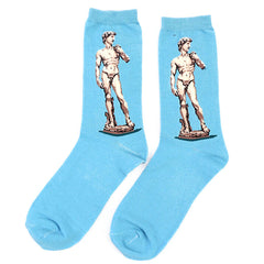 Michelangelo David Statue Socks