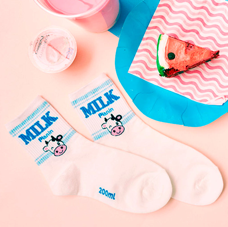 Milky Cow Socks