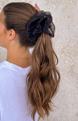 Mimi Black Scrunchie