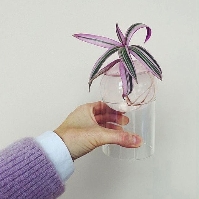 Mini Spherical Glass Vase