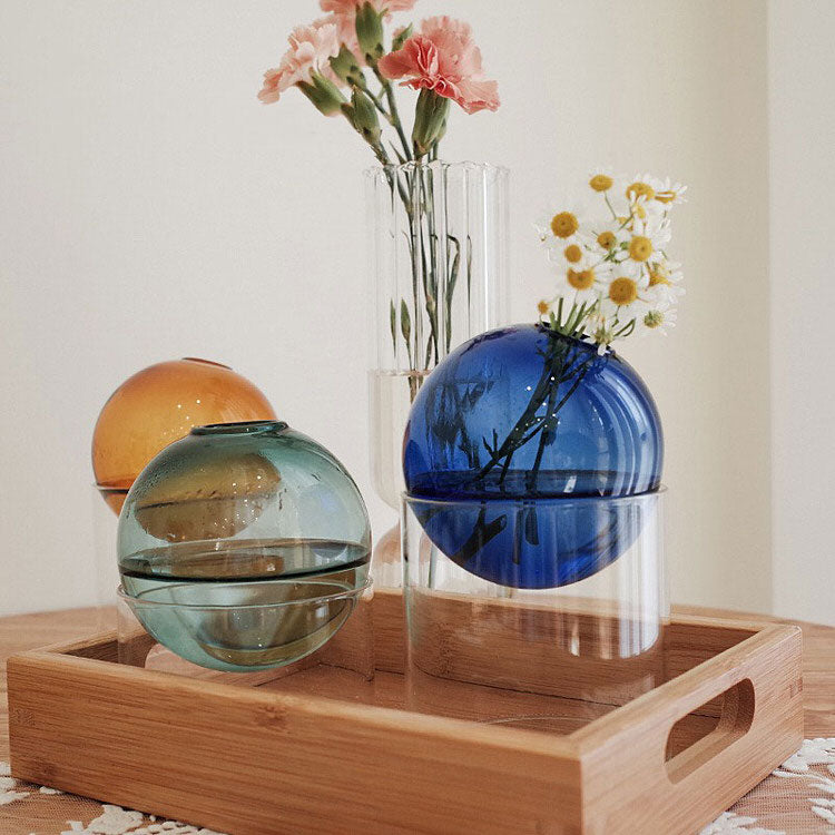 Mini Spherical Glass Vase