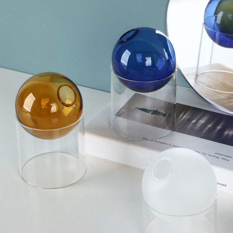 Mini Spherical Glass Vase