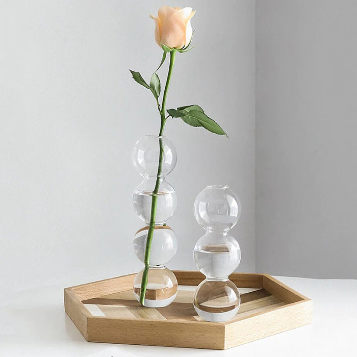 Minimalist Aesthetic Abstract Bubble Vase