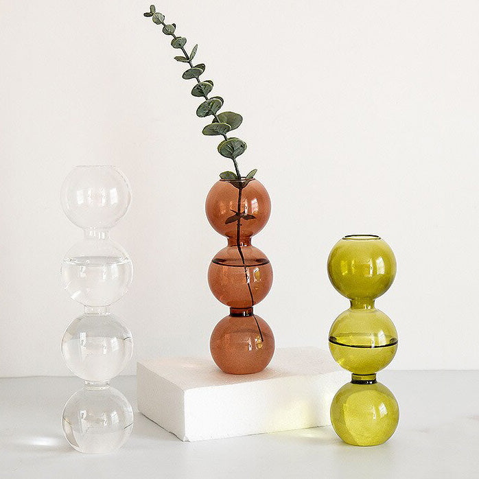 Minimalist Aesthetic Abstract Bubble Vase