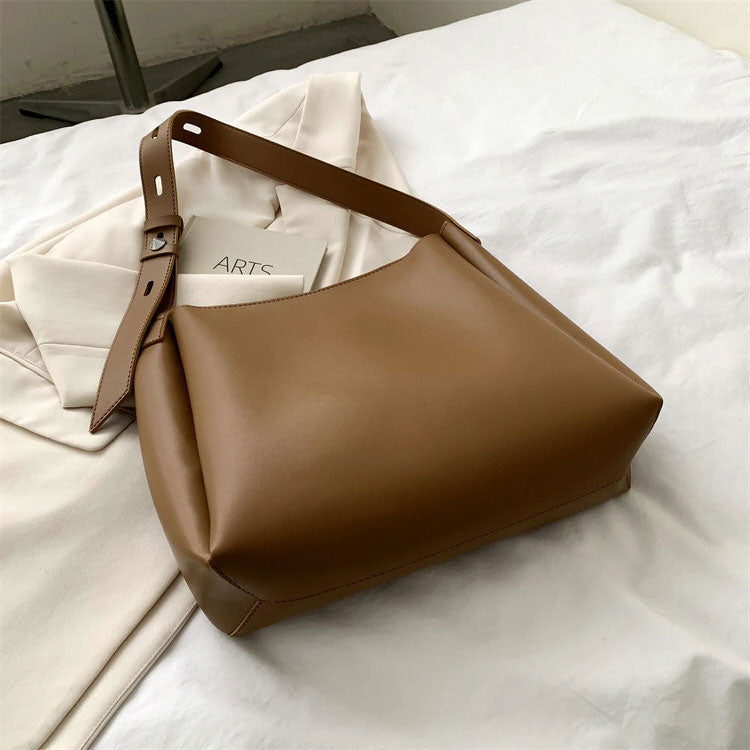 Minimalist Vegan Leather Tote Bag