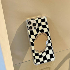 Mirror Checkered iPhone Case