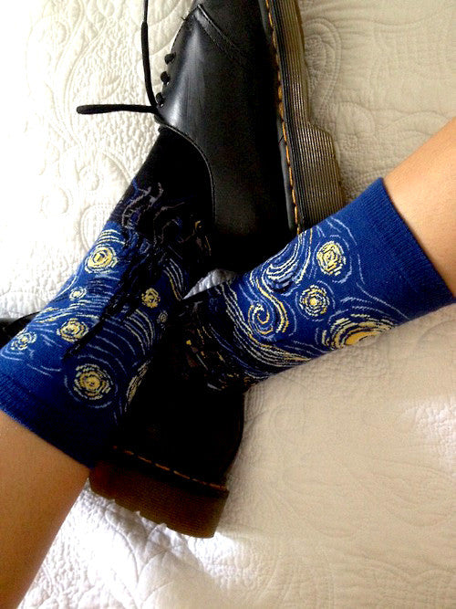 Starry Night Van Gogh Socks