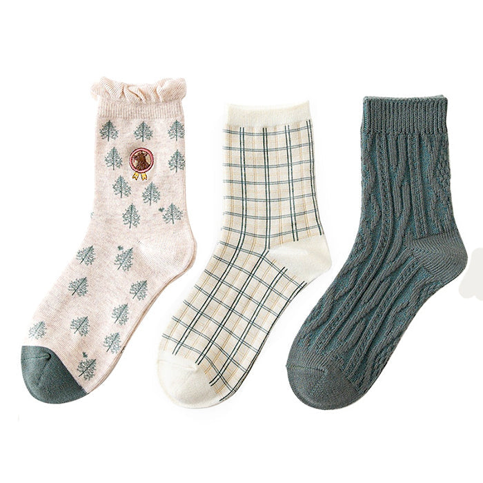 Mori Girl Aesthetic Pack Socks