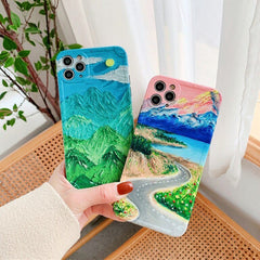 Mountain Road iPhone Case