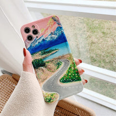 Mountain Road iPhone Case